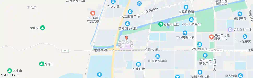 滁州官塘小区_公交站地图_滁州公交_妙搜公交查询2025