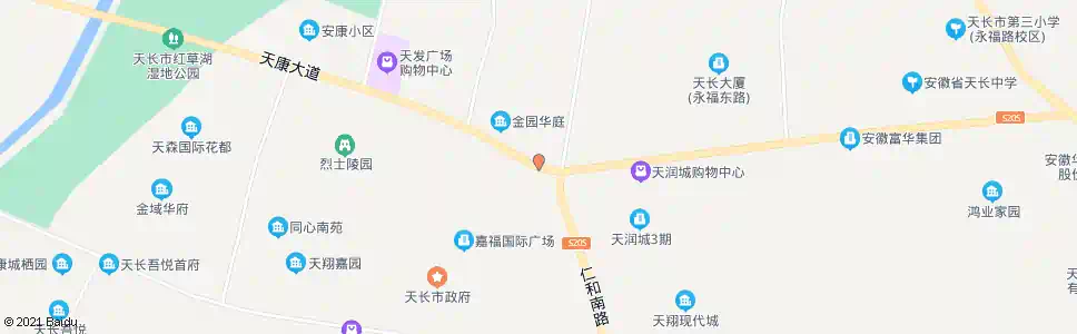 滁州城东大厦_公交站地图_滁州公交_妙搜公交查询2025