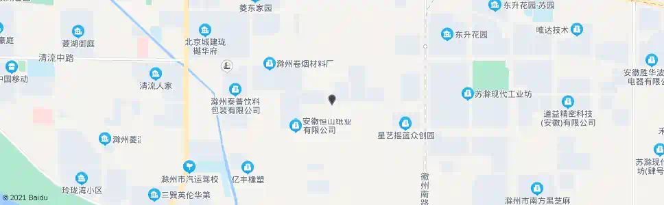 滁州杭州南路_公交站地图_滁州公交_妙搜公交查询2025