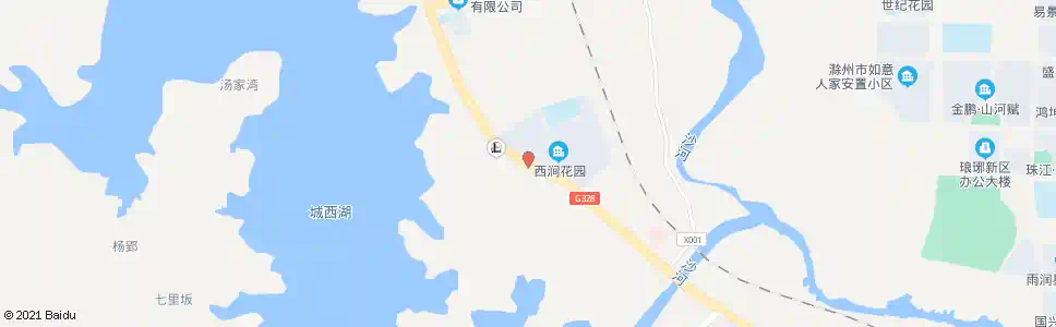 滁州西涧花园_公交站地图_滁州公交_妙搜公交查询2025