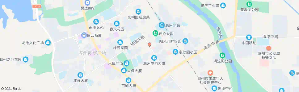 滁州五院_公交站地图_滁州公交_妙搜公交查询2025