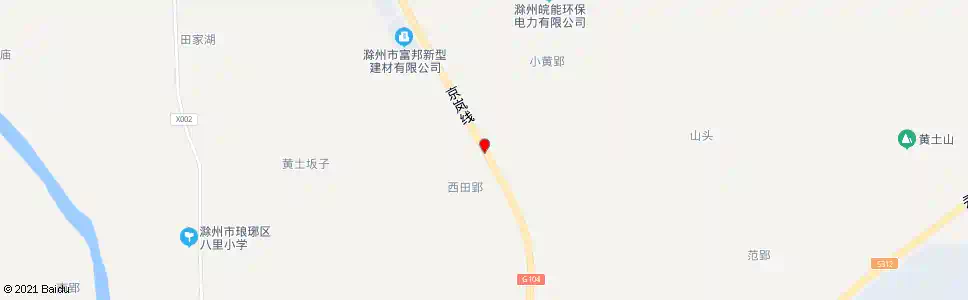 滁州热电厂_公交站地图_滁州公交_妙搜公交查询2025