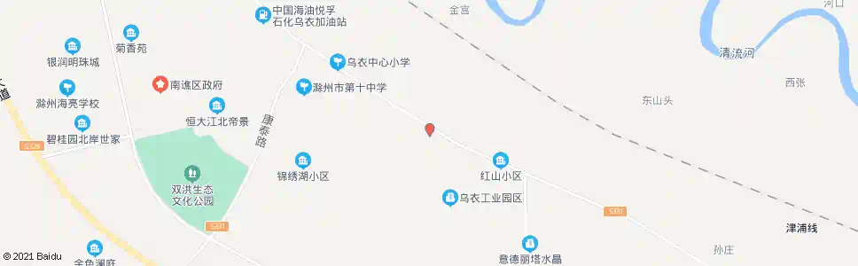 滁州谷顶集团_公交站地图_滁州公交_妙搜公交查询2025