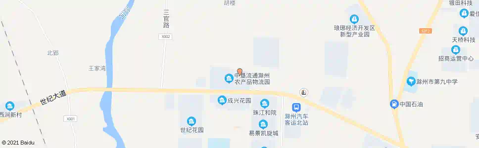 滁州汽车站(蔬菜批发市场)_公交站地图_滁州公交_妙搜公交查询2025