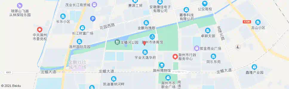 滁州滁州中学_公交站地图_滁州公交_妙搜公交查询2025