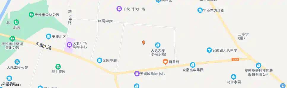 滁州永福家园_公交站地图_滁州公交_妙搜公交查询2025