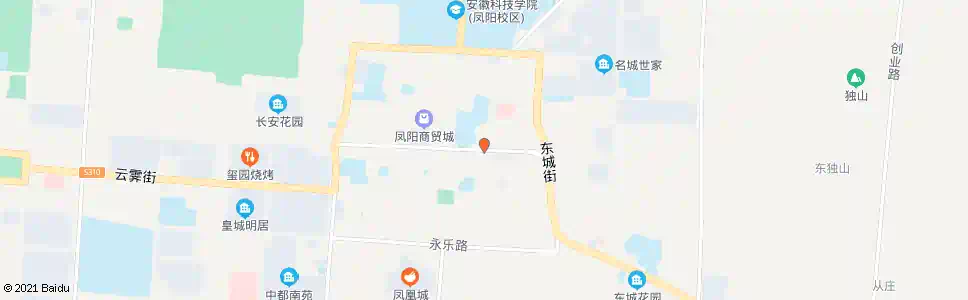 滁州步行街_公交站地图_滁州公交_妙搜公交查询2025