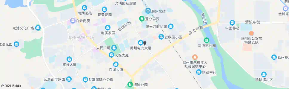 滁州电业大厦_公交站地图_滁州公交_妙搜公交查询2025