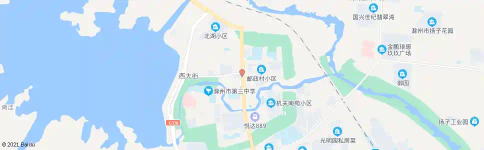 滁州鲜鱼巷口_公交站地图_滁州公交_妙搜公交查询2025