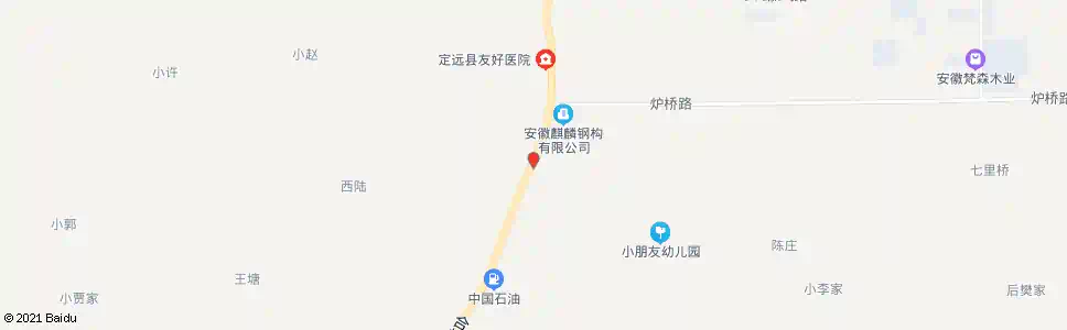 滁州南五里拐_公交站地图_滁州公交_妙搜公交查询2025