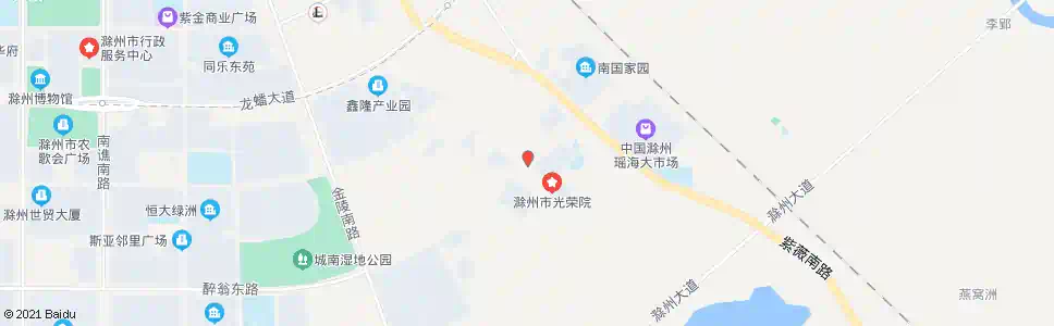 滁州交通运输局西侧广场首末站_公交站地图_滁州公交_妙搜公交查询2025