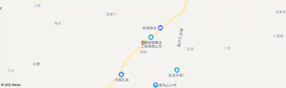 滁州西陈_公交站地图_滁州公交_妙搜公交查询2025