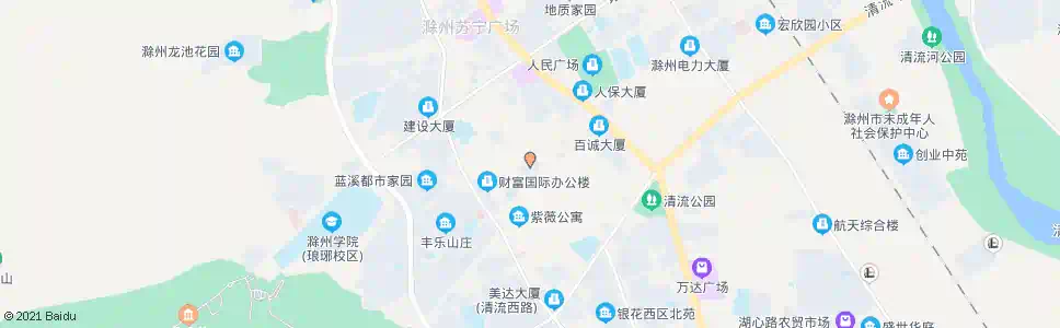 滁州金地大酒店_公交站地图_滁州公交_妙搜公交查询2025