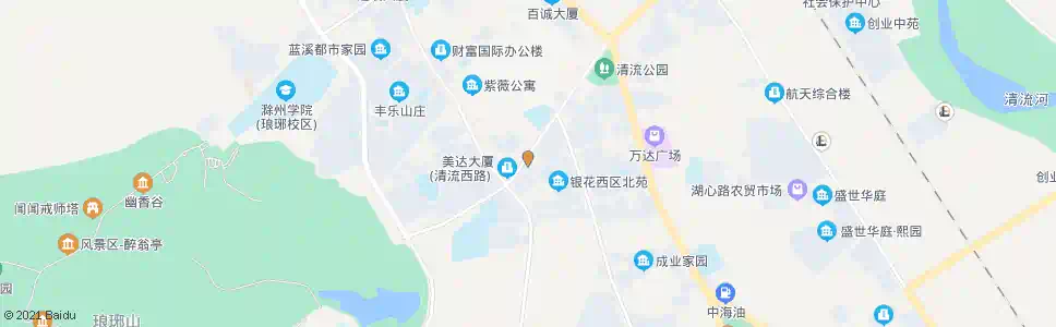 滁州食品药品监督管理局首末站_公交站地图_滁州公交_妙搜公交查询2025