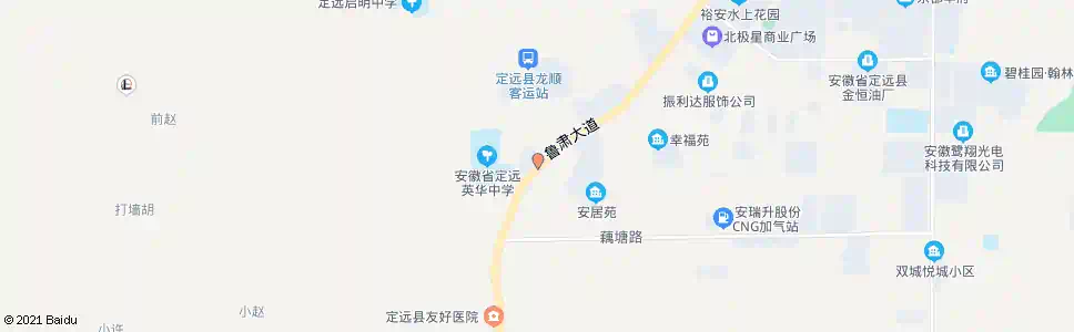 滁州英华中学_公交站地图_滁州公交_妙搜公交查询2025