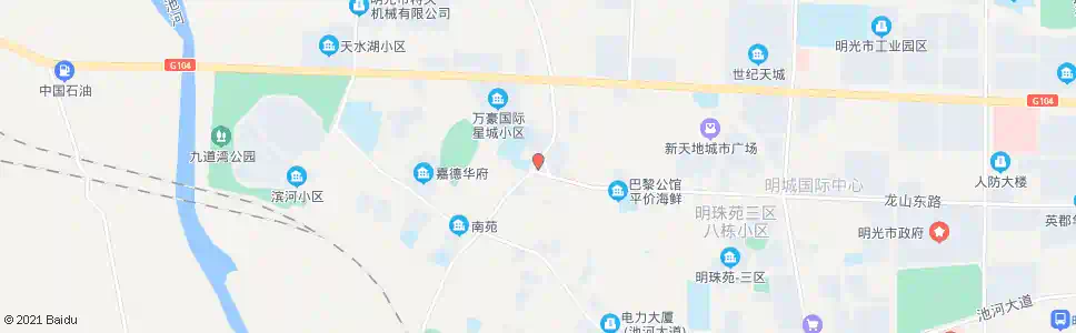 滁州龙山花园_公交站地图_滁州公交_妙搜公交查询2025