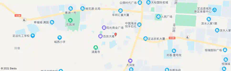 滁州黄金步行街_公交站地图_滁州公交_妙搜公交查询2025