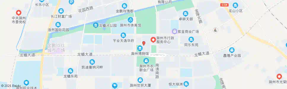 滁州劳动局_公交站地图_滁州公交_妙搜公交查询2025