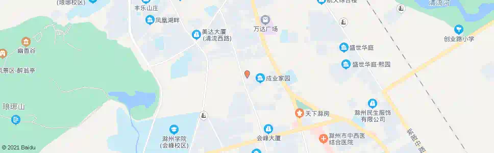 滁州路灯处_公交站地图_滁州公交_妙搜公交查询2025