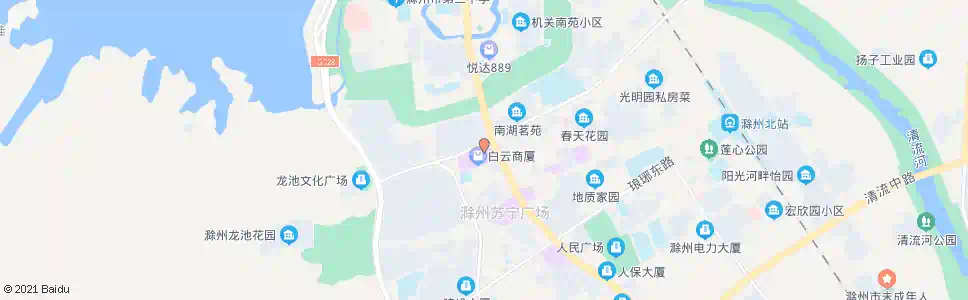 滁州大金新百_公交站地图_滁州公交_妙搜公交查询2025