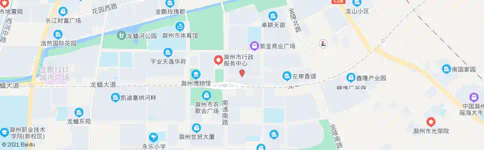 滁州第二幼儿园_公交站地图_滁州公交_妙搜公交查询2025