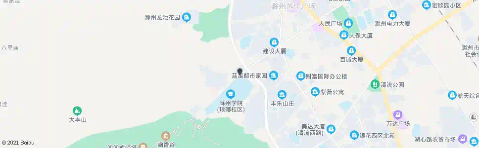 滁州北关转盘_公交站地图_滁州公交_妙搜公交查询2025