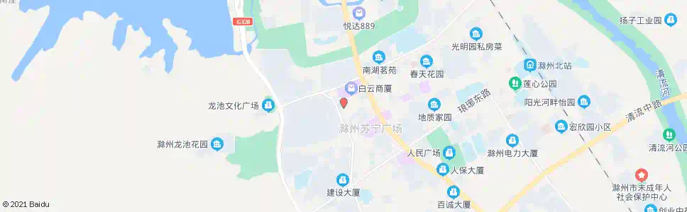滁州城南乡小学_公交站地图_滁州公交_妙搜公交查询2025
