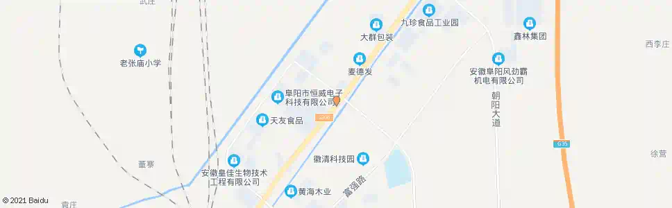 阜阳安固公司_公交站地图_阜阳公交_妙搜公交查询2025