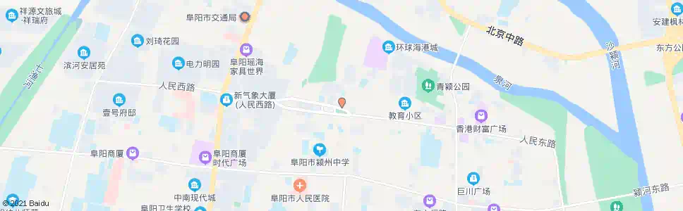 阜阳鼓楼保健医院_公交站地图_阜阳公交_妙搜公交查询2025