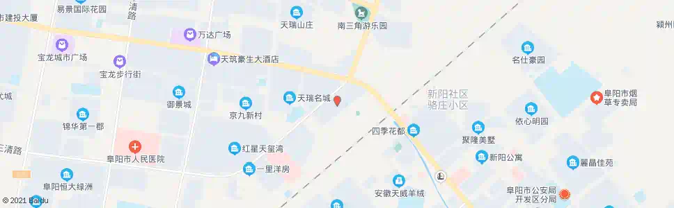 阜阳富安(森活印象)_公交站地图_阜阳公交_妙搜公交查询2025