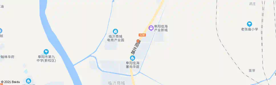 阜阳新华交管站_公交站地图_阜阳公交_妙搜公交查询2025