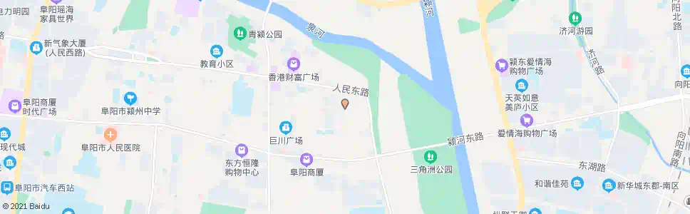 阜阳中市办事处_公交站地图_阜阳公交_妙搜公交查询2025