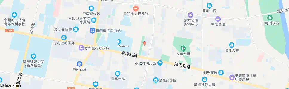 阜阳军转培训中心_公交站地图_阜阳公交_妙搜公交查询2025
