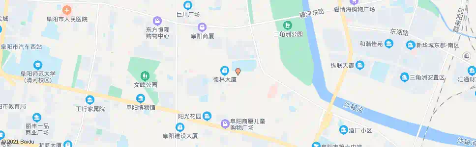阜阳二中_公交站地图_阜阳公交_妙搜公交查询2025