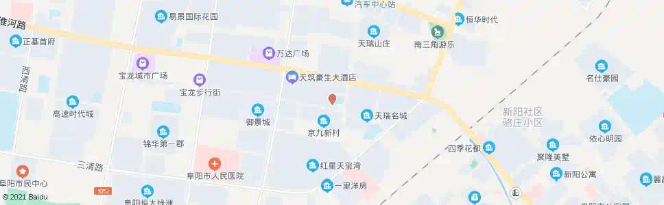 阜阳京九办_公交站地图_阜阳公交_妙搜公交查询2025