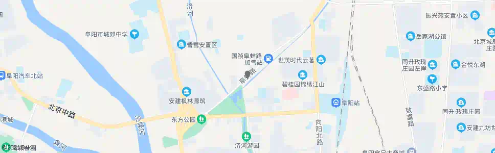 阜阳拖拉机厂_公交站地图_阜阳公交_妙搜公交查询2025