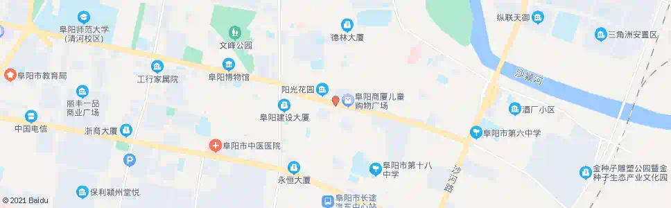 阜阳莲池新村_公交站地图_阜阳公交_妙搜公交查询2025