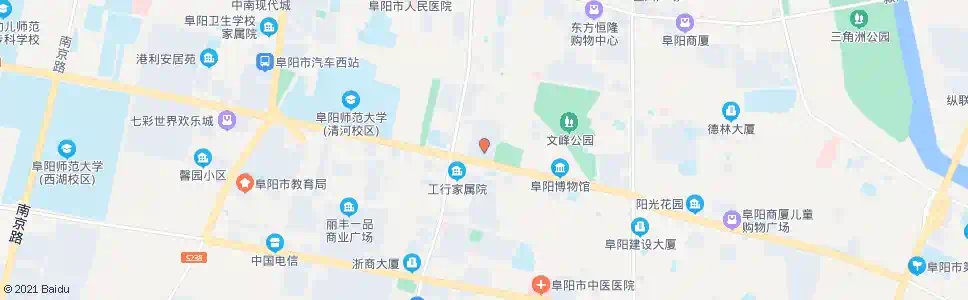 阜阳市政府_公交站地图_阜阳公交_妙搜公交查询2025