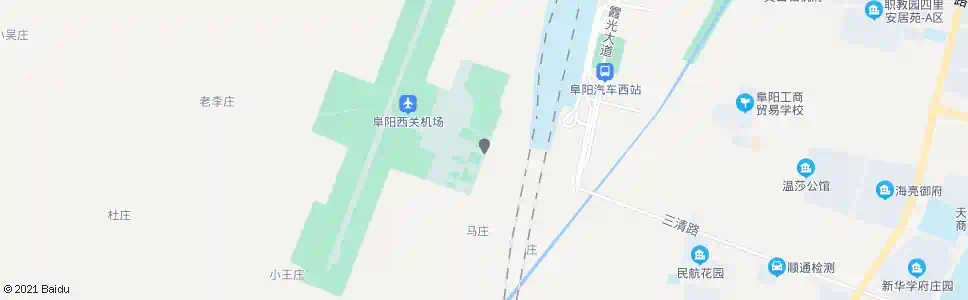 阜阳飞机场_公交站地图_阜阳公交_妙搜公交查询2025