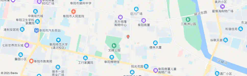 阜阳燕莎百货_公交站地图_阜阳公交_妙搜公交查询2025