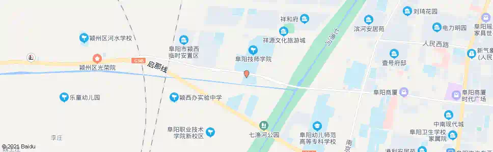 阜阳阜阳体校_公交站地图_阜阳公交_妙搜公交查询2025