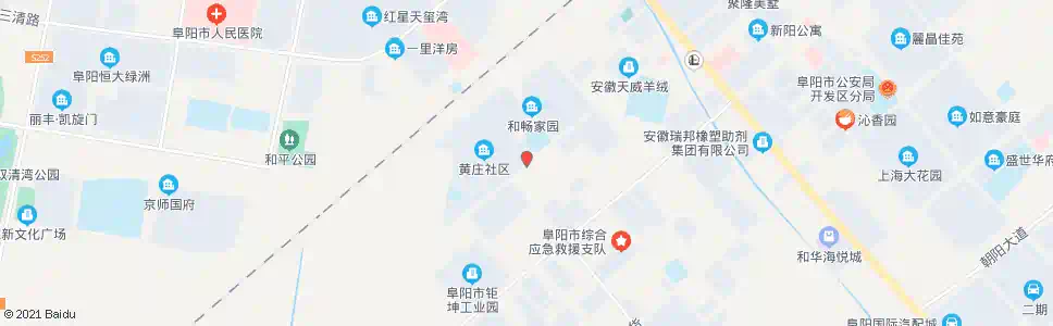 阜阳黄庄安置区_公交站地图_阜阳公交_妙搜公交查询2025