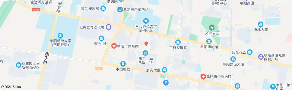 阜阳金鹰巷_公交站地图_阜阳公交_妙搜公交查询2025