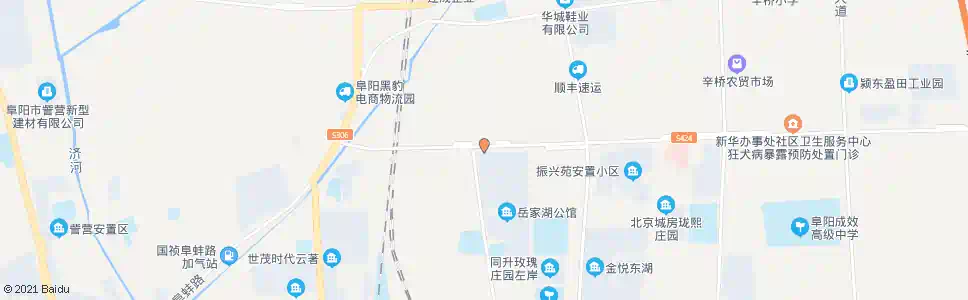 阜阳肉联厂_公交站地图_阜阳公交_妙搜公交查询2025