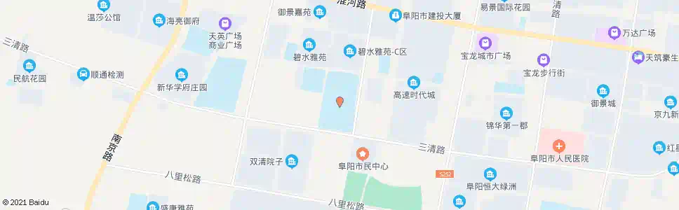 阜阳三中_公交站地图_阜阳公交_妙搜公交查询2025