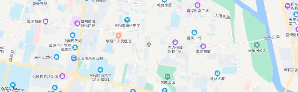 阜阳民族中学_公交站地图_阜阳公交_妙搜公交查询2025