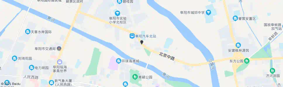 阜阳阜阳四中市医药公司_公交站地图_阜阳公交_妙搜公交查询2025