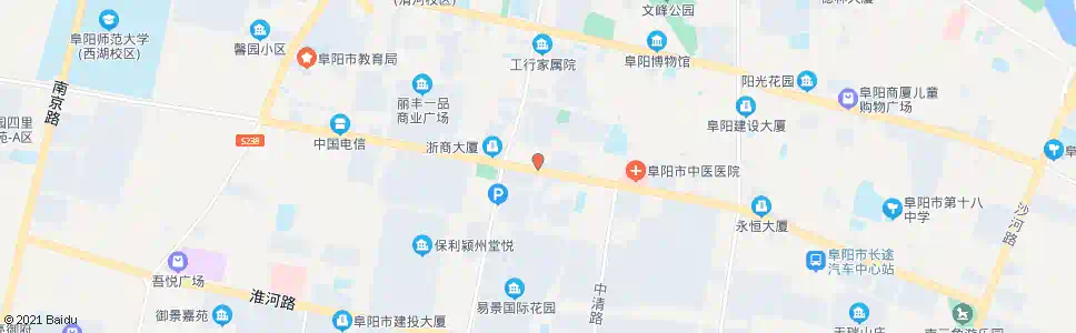 阜阳安居工程_公交站地图_阜阳公交_妙搜公交查询2025