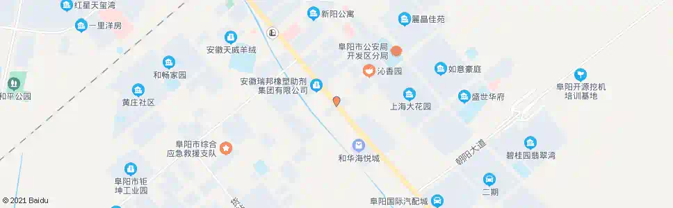 阜阳一汽鑫业_公交站地图_阜阳公交_妙搜公交查询2025