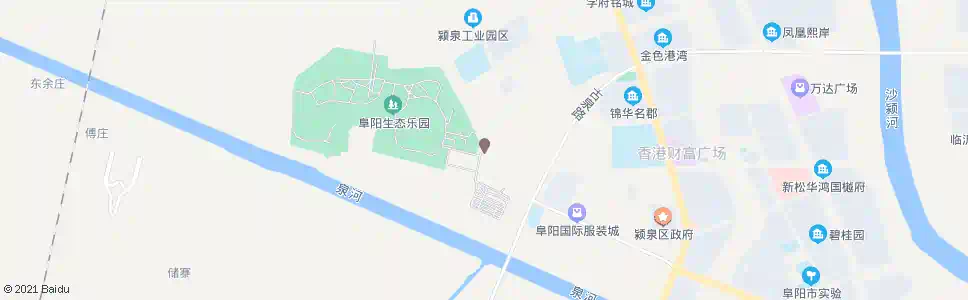 阜阳生态园路口_公交站地图_阜阳公交_妙搜公交查询2025